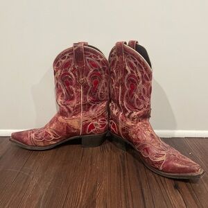 Red Western Cowboy Boots